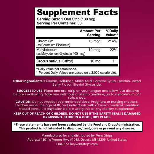 Appetite Balance & Weight Support Strips
